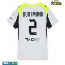 Borussia Dortmund Yan Couto #2 Auswärtstrikot Frauen 2025-26 Kurzarm